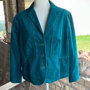 NWT Talbots Corduroy Jacket